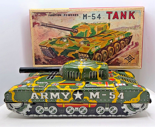 Blechspielzeug panzer 54 - blechspielzeug, m-54